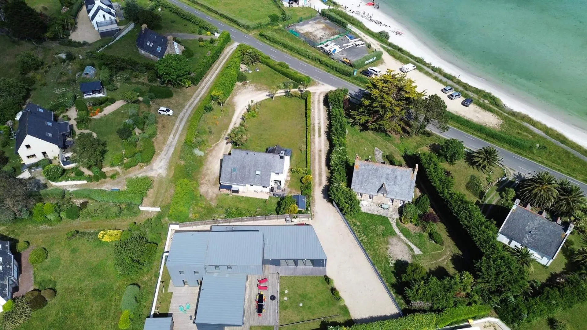 Villa Ty Koad Piscine Interieure 28C Plage Et Gr34 A 50M Plounéour-Trez